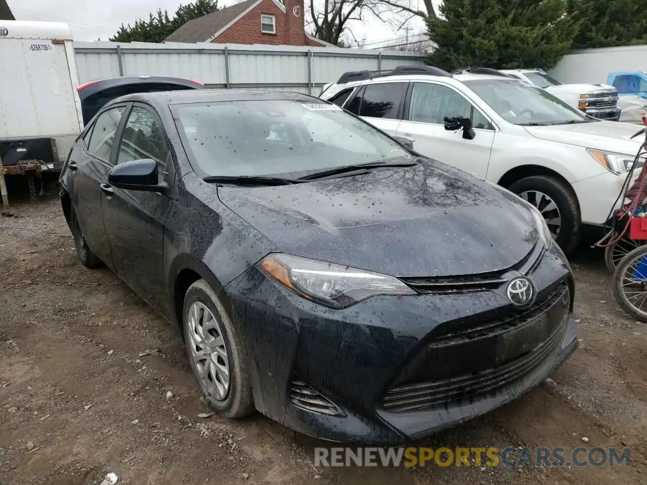 1 Photograph of a damaged car 2T1BURHEXKC146125 TOYOTA COROLLA 2019