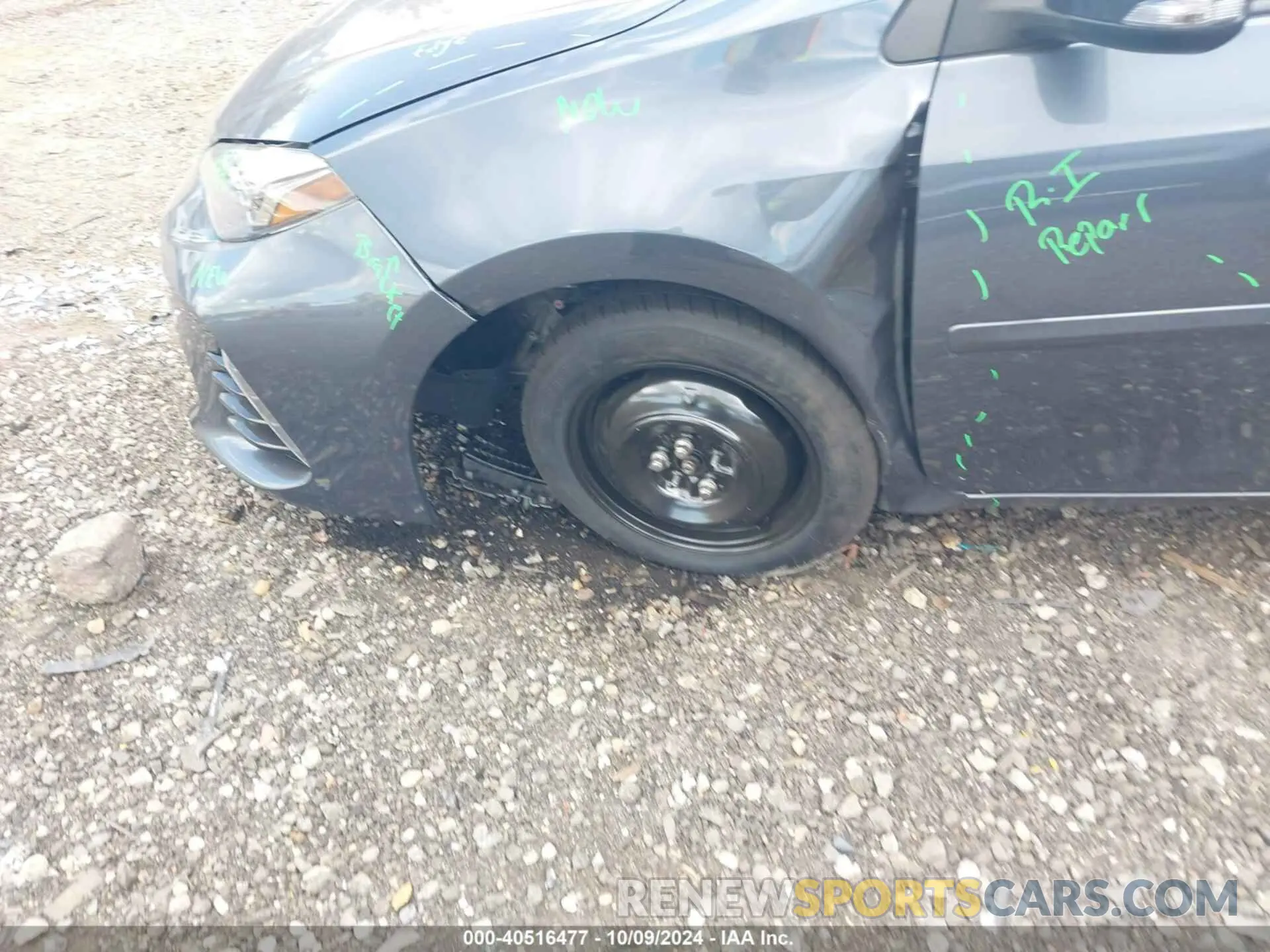 6 Photograph of a damaged car 2T1BURHEXKC149249 TOYOTA COROLLA 2019