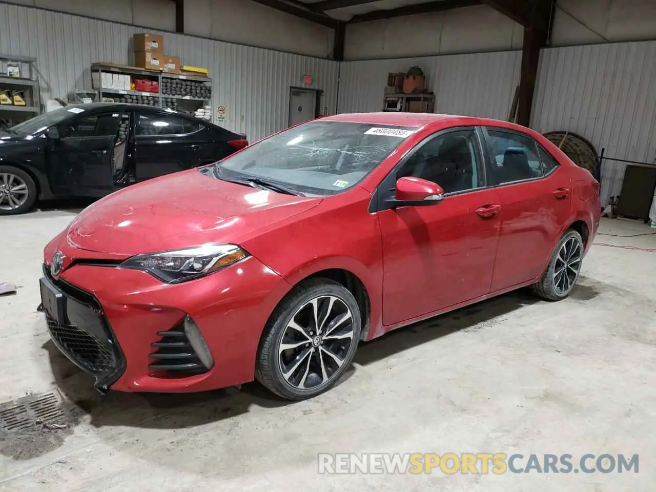 1 Photograph of a damaged car 2T1BURHEXKC162731 TOYOTA COROLLA 2019