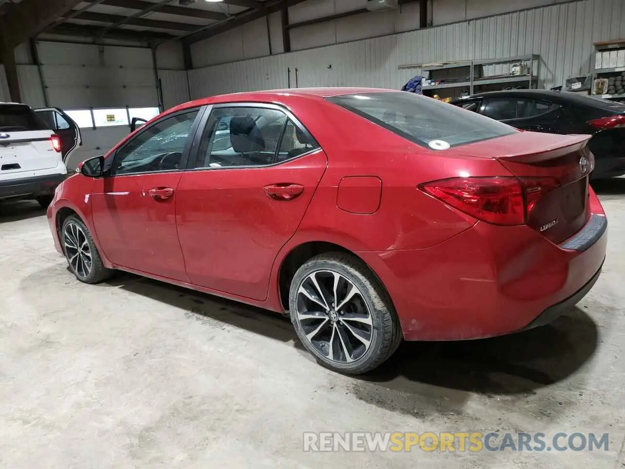 2 Photograph of a damaged car 2T1BURHEXKC162731 TOYOTA COROLLA 2019