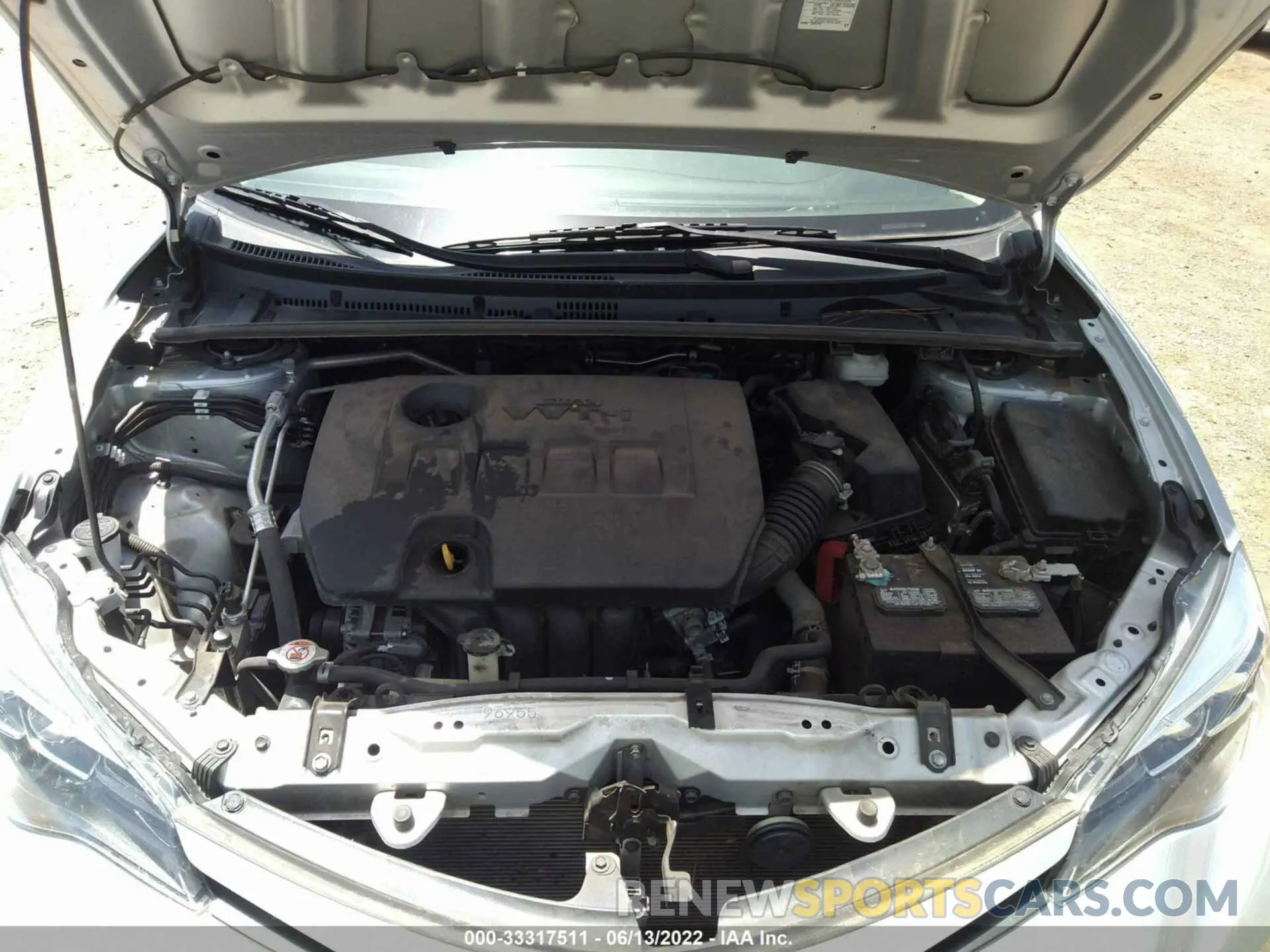 10 Photograph of a damaged car 2T1BURHEXKC168772 TOYOTA COROLLA 2019