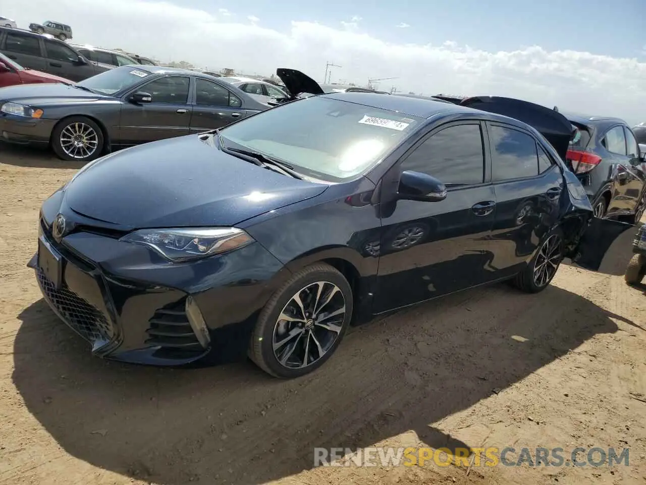 1 Фотография поврежденного автомобиля 2T1BURHEXKC180839 TOYOTA COROLLA 2019