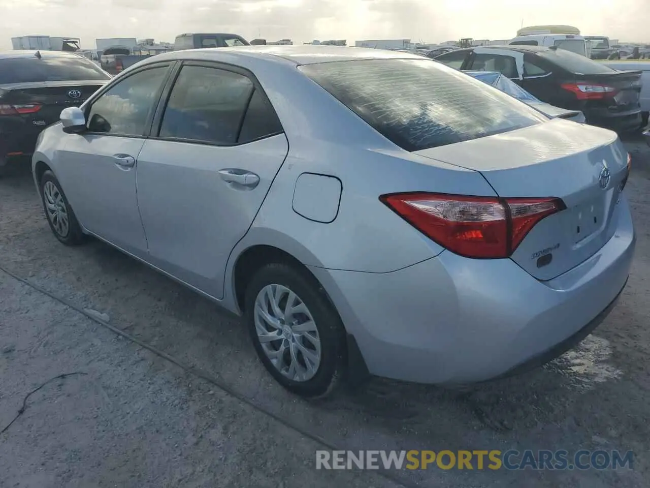 2 Photograph of a damaged car 2T1BURHEXKC191579 TOYOTA COROLLA 2019