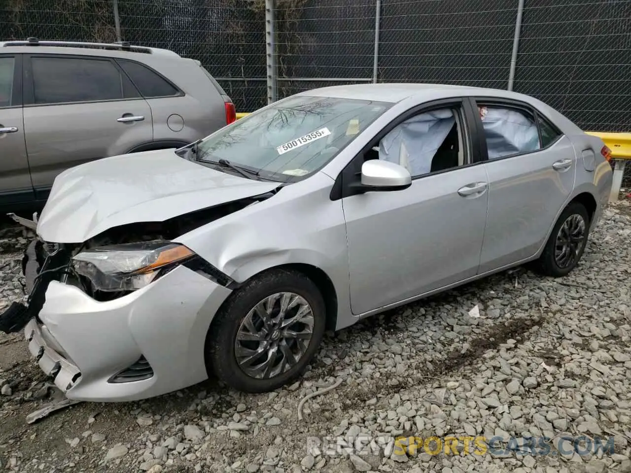 1 Photograph of a damaged car 2T1BURHEXKC194479 TOYOTA COROLLA 2019