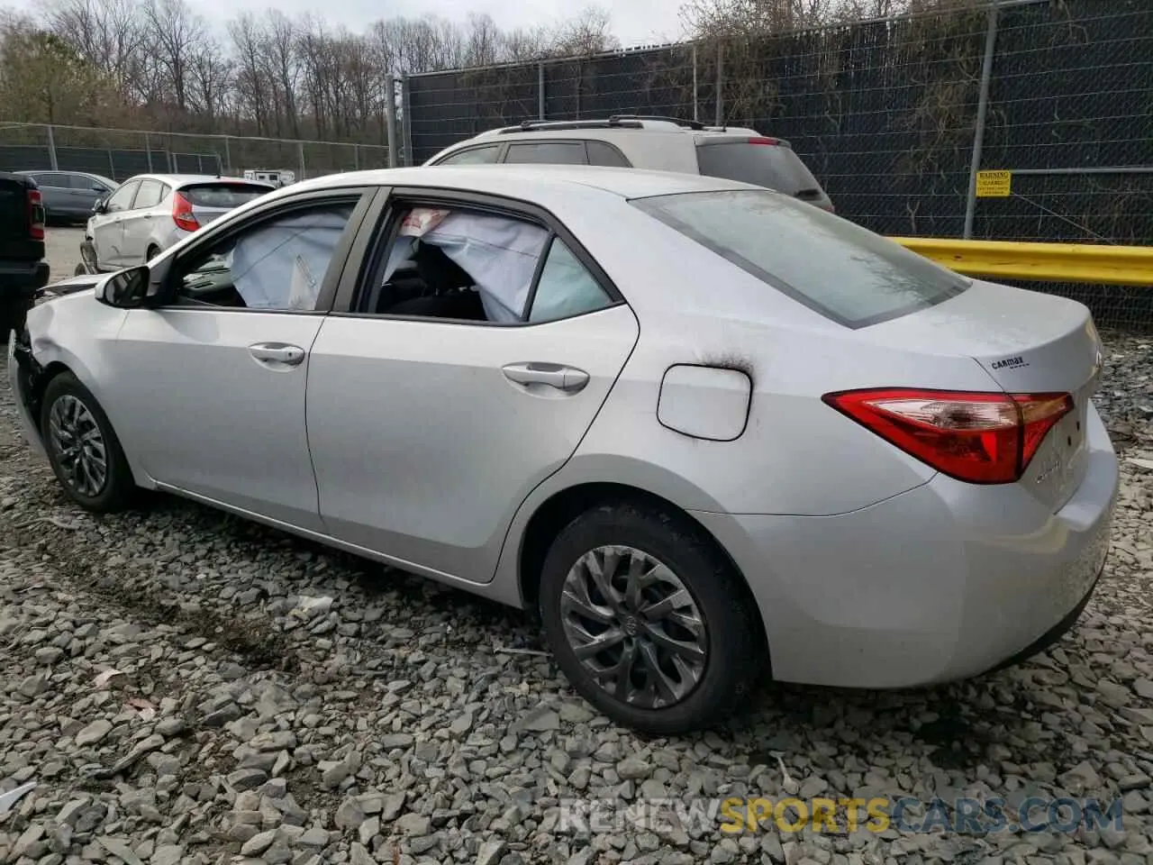 2 Photograph of a damaged car 2T1BURHEXKC194479 TOYOTA COROLLA 2019