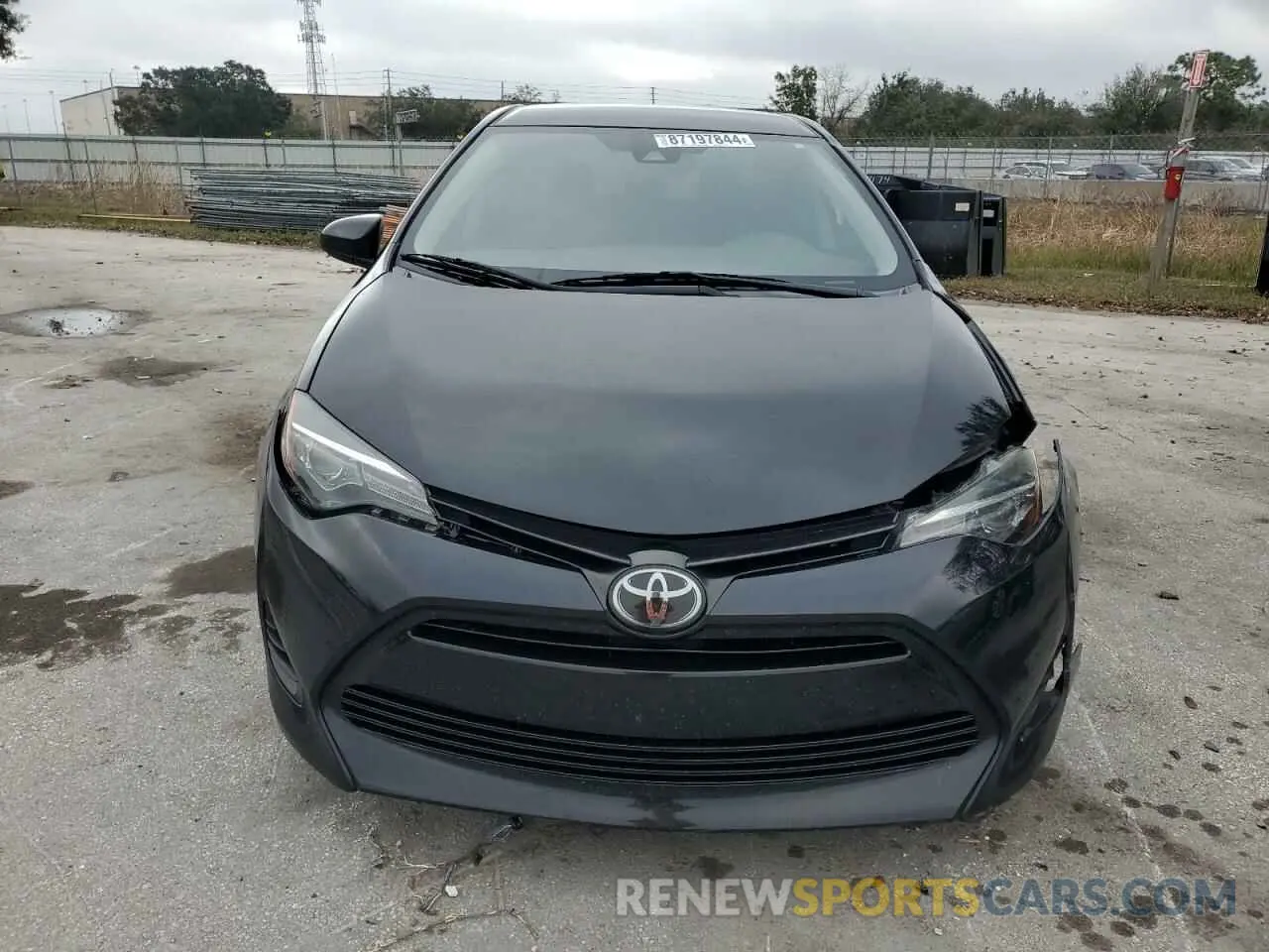 5 Photograph of a damaged car 2T1BURHEXKC194546 TOYOTA COROLLA 2019