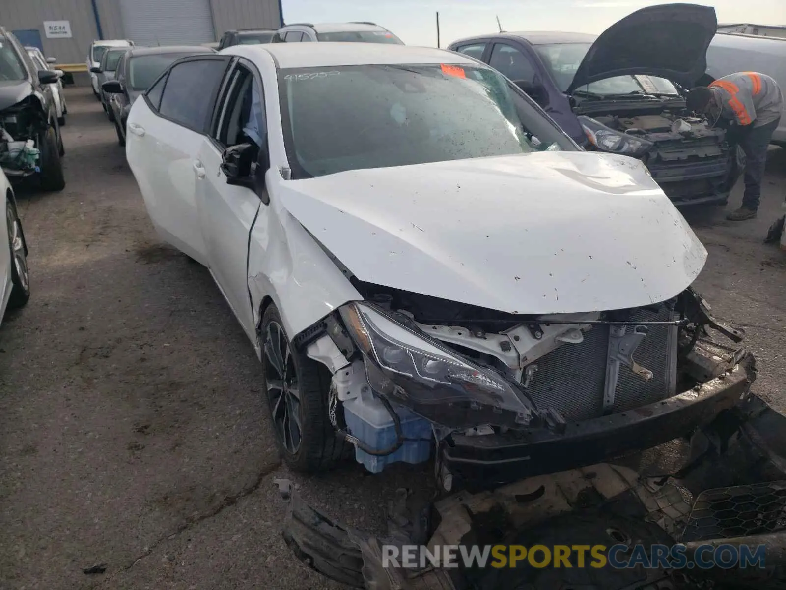 9 Photograph of a damaged car 2T1BURHEXKC194708 TOYOTA COROLLA 2019