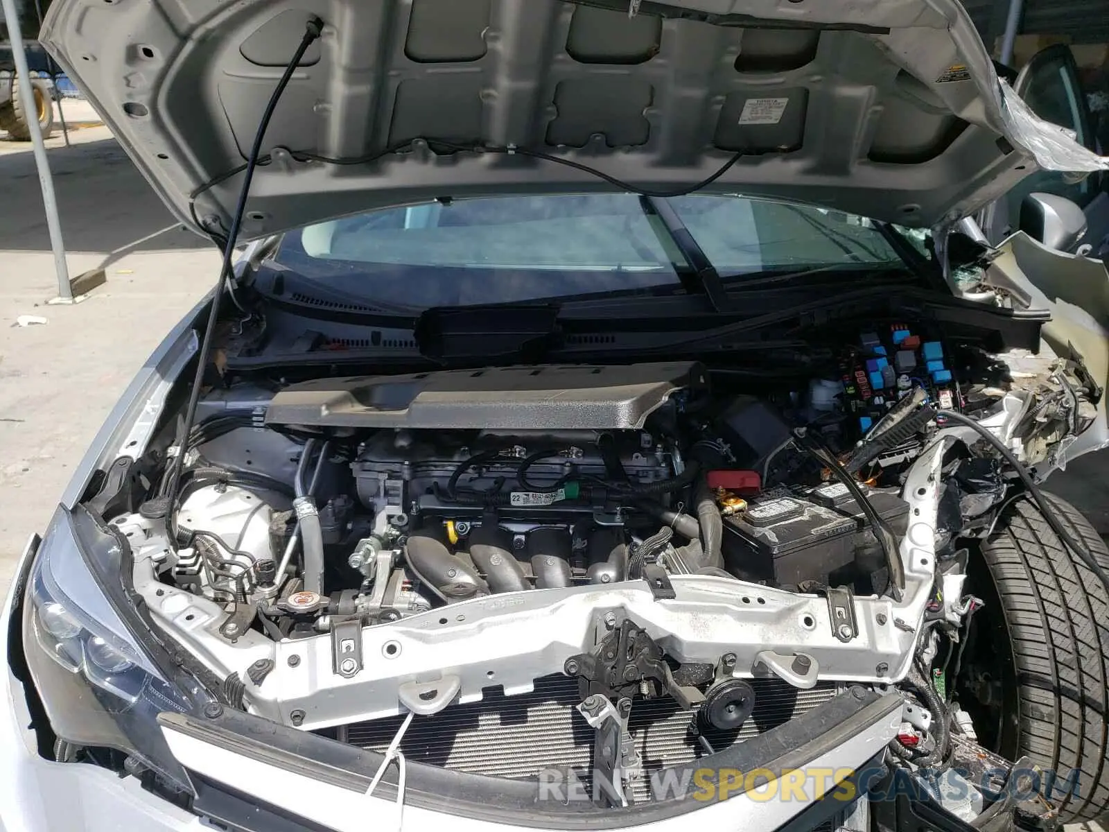 7 Photograph of a damaged car 2T1BURHEXKC196202 TOYOTA COROLLA 2019