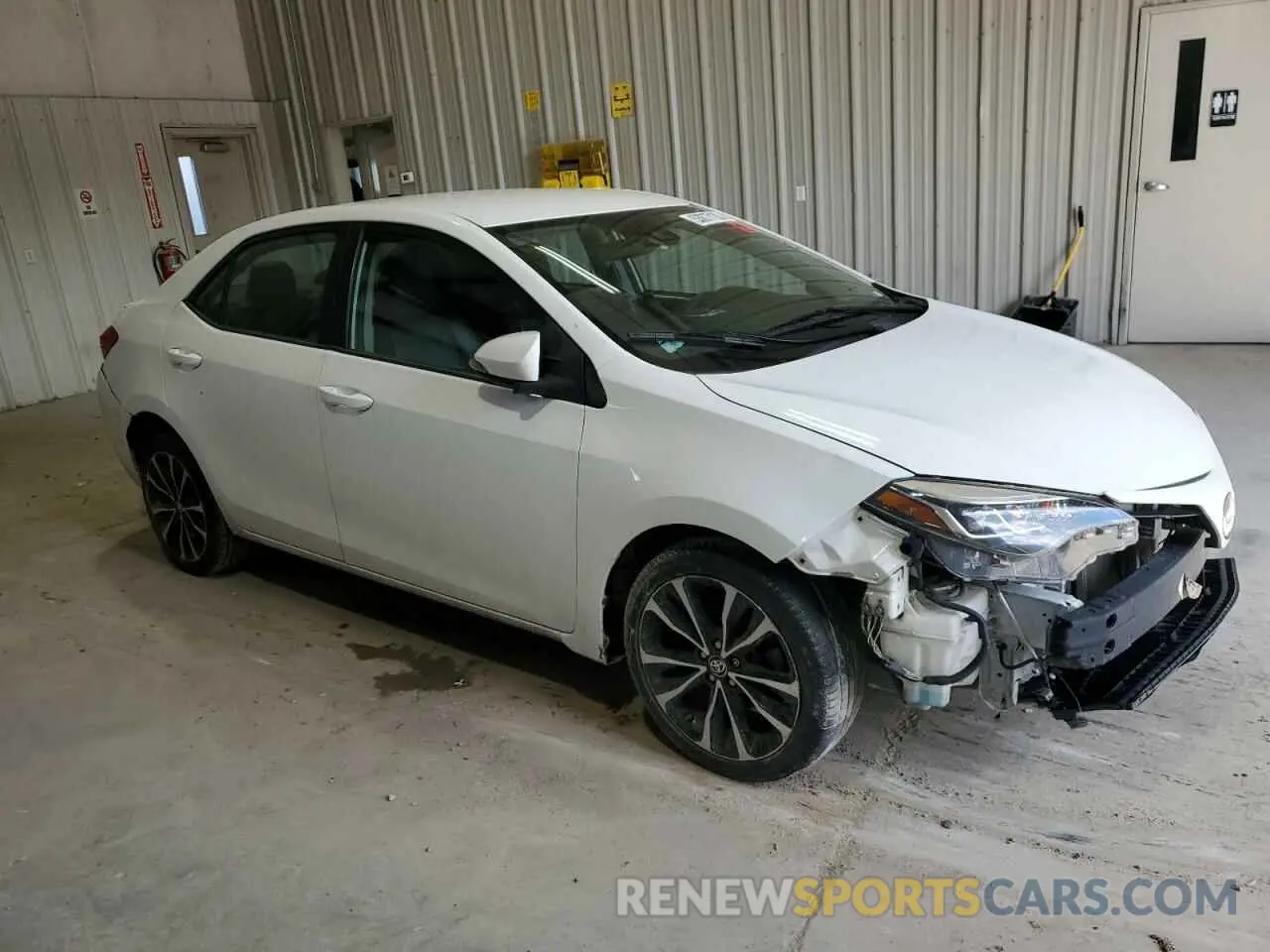 4 Фотография поврежденного автомобиля 2T1BURHEXKC210308 TOYOTA COROLLA 2019
