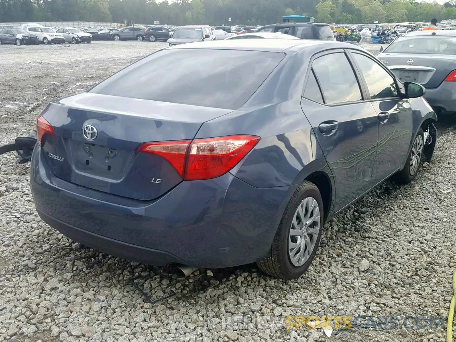 4 Photograph of a damaged car 2T1BURHEXKC214200 TOYOTA COROLLA 2019