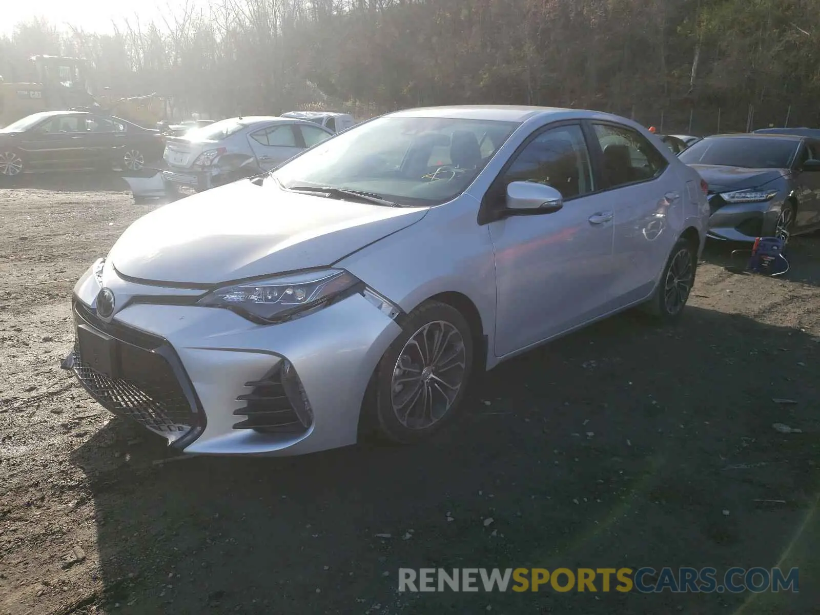2 Photograph of a damaged car 2T1BURHEXKC214665 TOYOTA COROLLA 2019