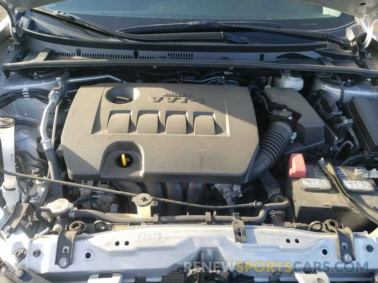 7 Photograph of a damaged car 2T1BURHEXKC214665 TOYOTA COROLLA 2019
