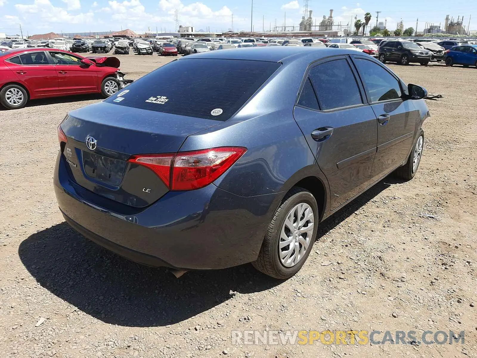4 Photograph of a damaged car 2T1BURHEXKC220921 TOYOTA COROLLA 2019