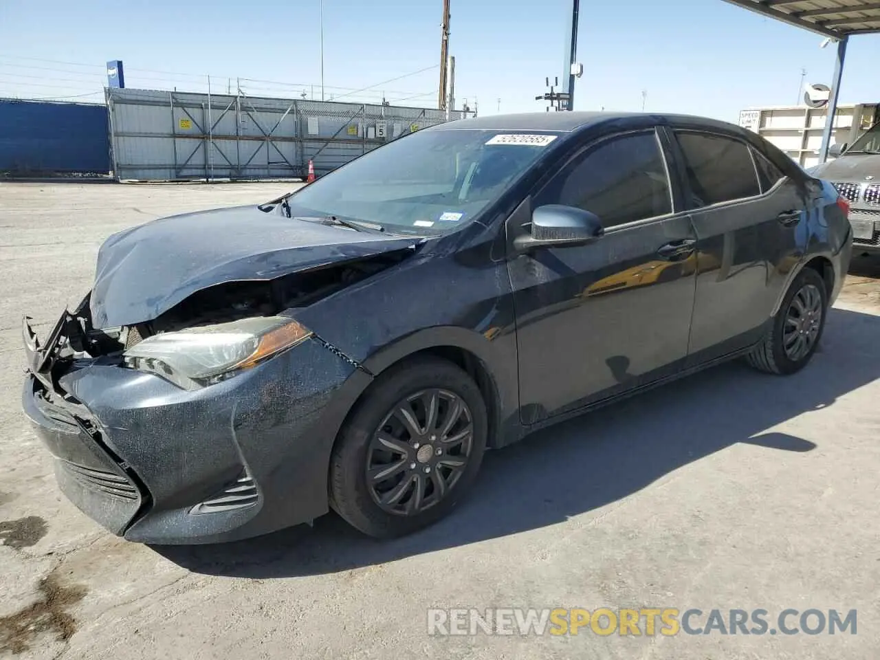 1 Photograph of a damaged car 2T1BURHEXKC221762 TOYOTA COROLLA 2019