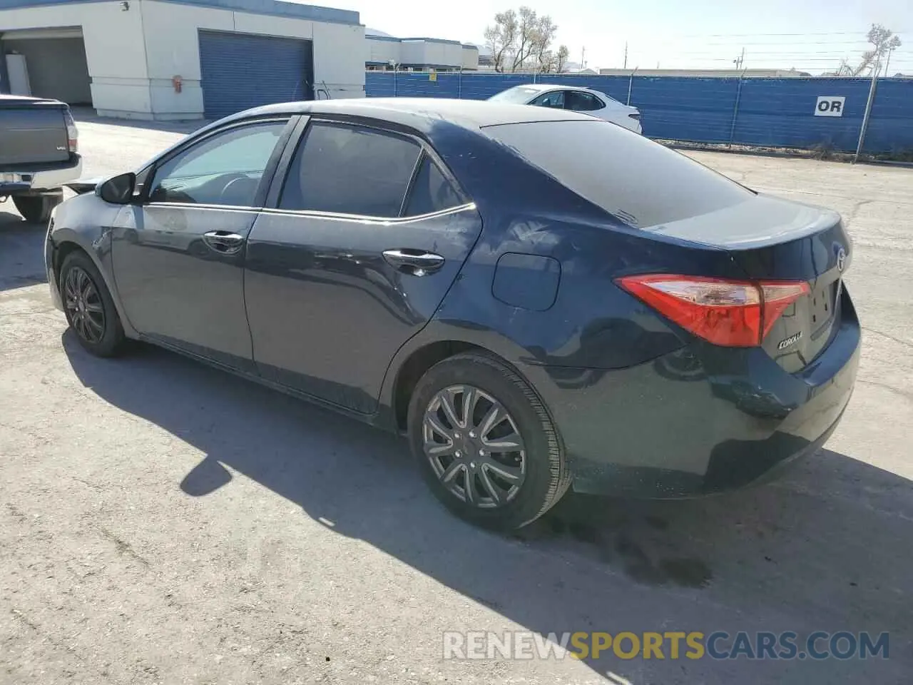 2 Photograph of a damaged car 2T1BURHEXKC221762 TOYOTA COROLLA 2019
