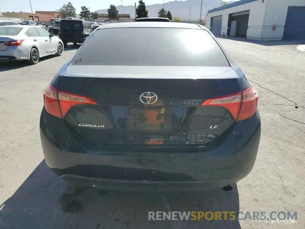 6 Photograph of a damaged car 2T1BURHEXKC221762 TOYOTA COROLLA 2019