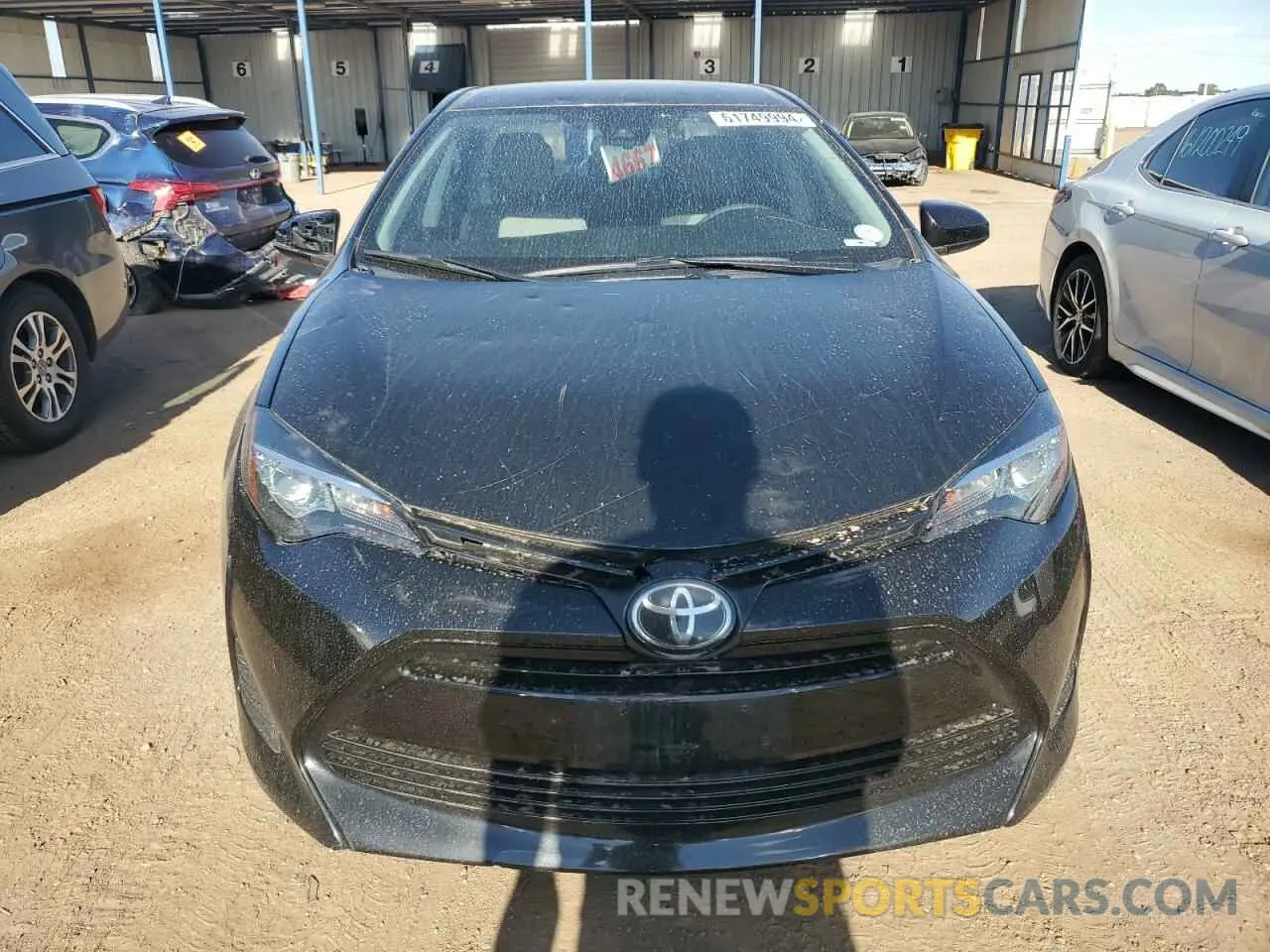 5 Photograph of a damaged car 2T1BURHEXKC228811 TOYOTA COROLLA 2019