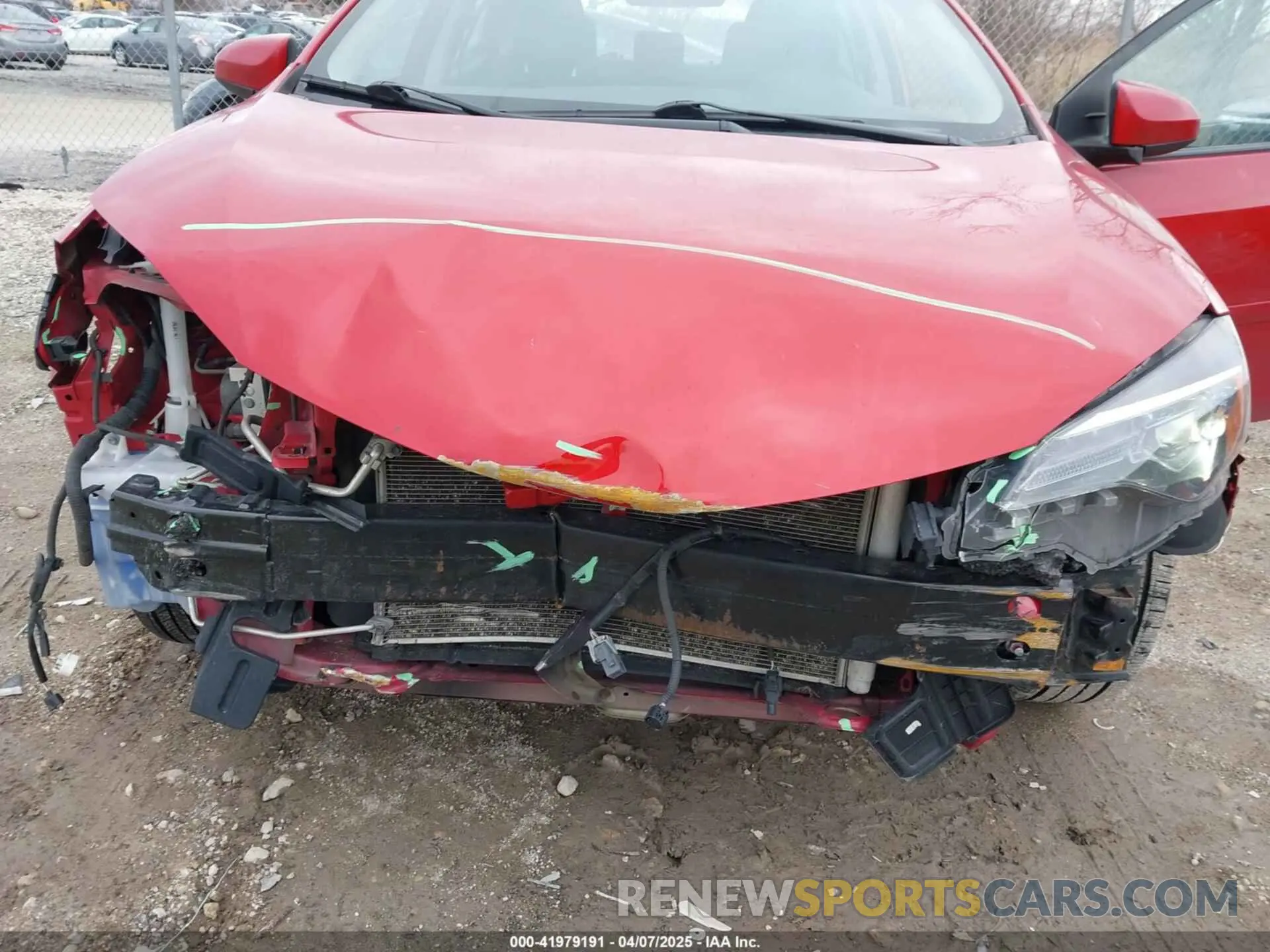 6 Фотография поврежденного автомобиля 2T1BURHEXKC228937 TOYOTA COROLLA 2019