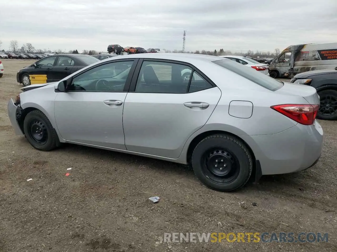 2 Фотография поврежденного автомобиля 2T1BURHEXKC230140 TOYOTA COROLLA 2019