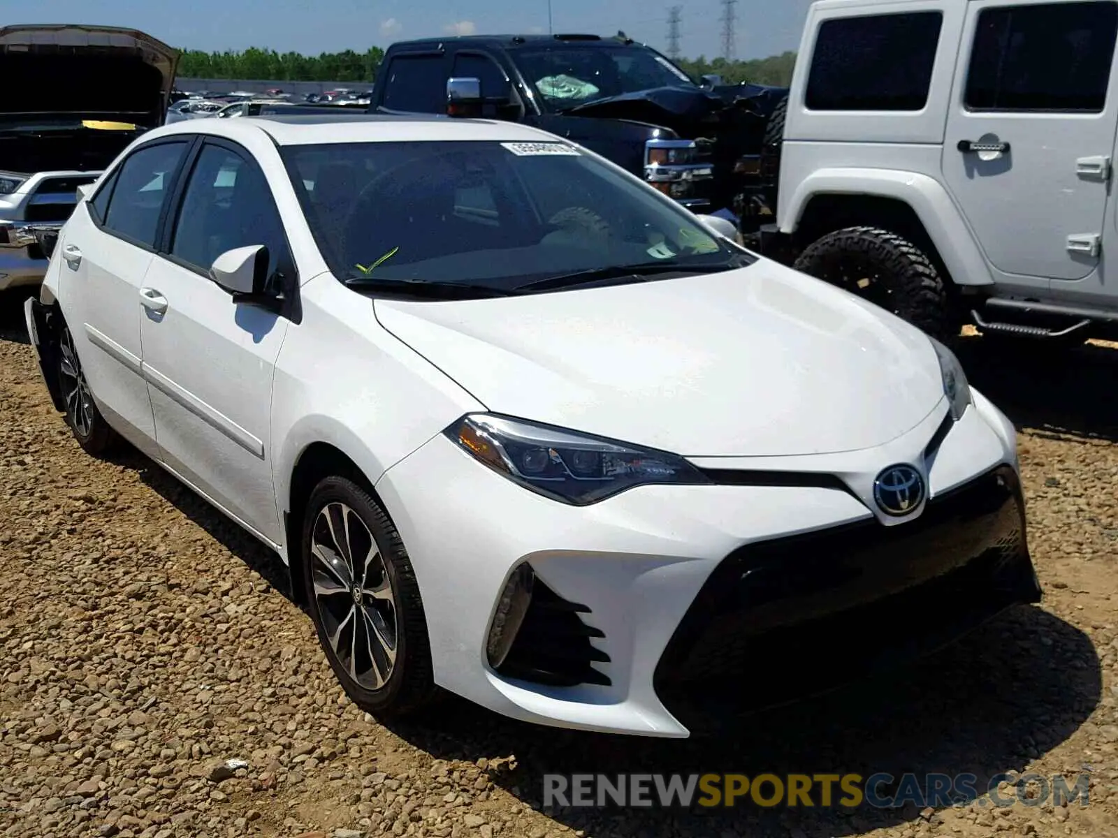 1 Photograph of a damaged car 2T1BURHEXKC231109 TOYOTA COROLLA 2019