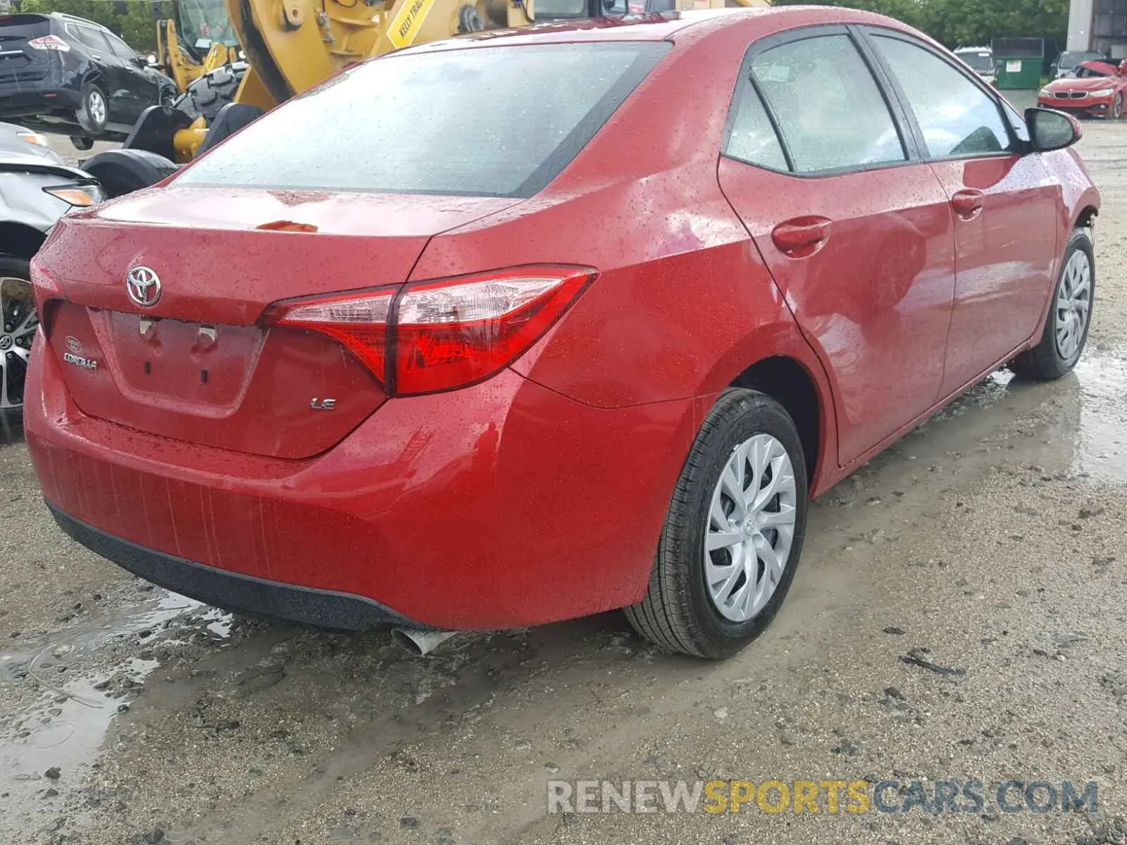 4 Photograph of a damaged car 5YFBURHE0KP859082 TOYOTA COROLLA 2019