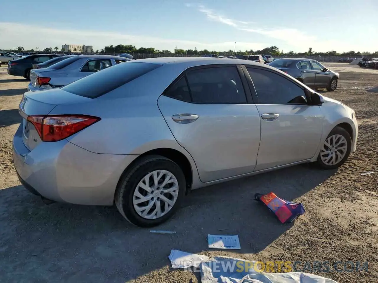 3 Photograph of a damaged car 5YFBURHE0KP859793 TOYOTA COROLLA 2019