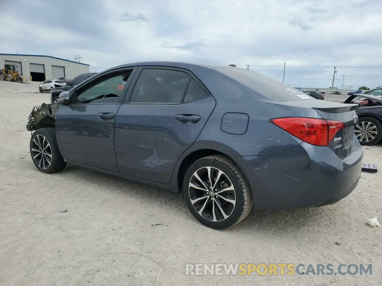 2 Photograph of a damaged car 5YFBURHE0KP860605 TOYOTA COROLLA 2019