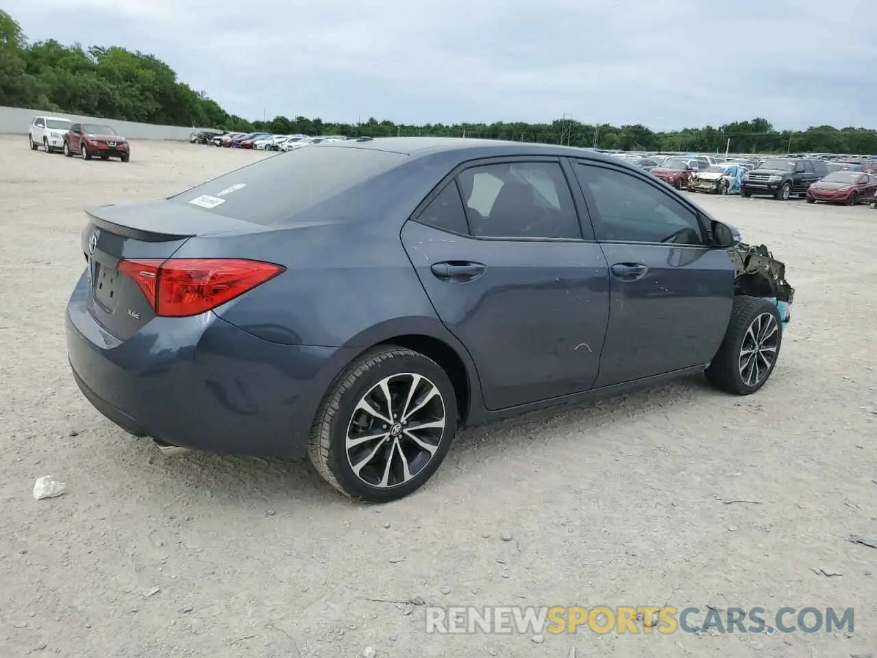 3 Photograph of a damaged car 5YFBURHE0KP860605 TOYOTA COROLLA 2019