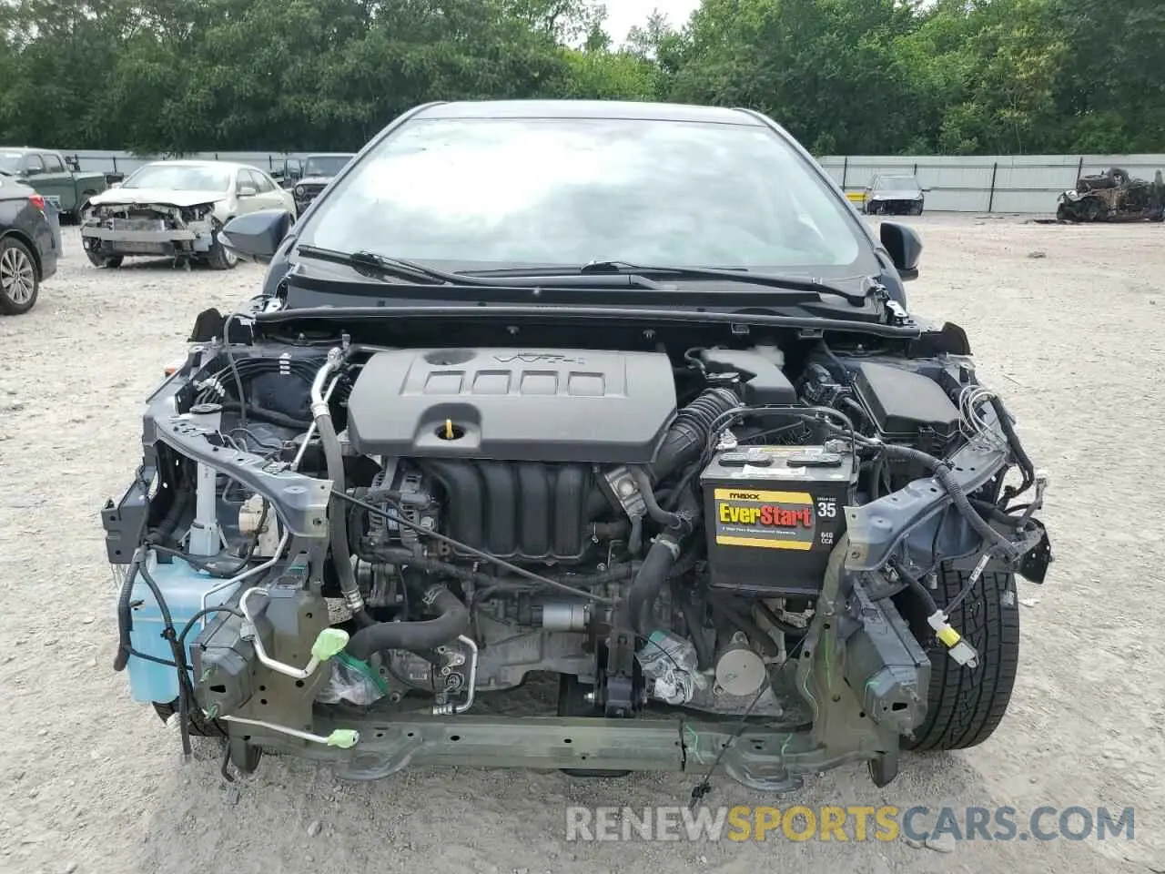 5 Photograph of a damaged car 5YFBURHE0KP860605 TOYOTA COROLLA 2019