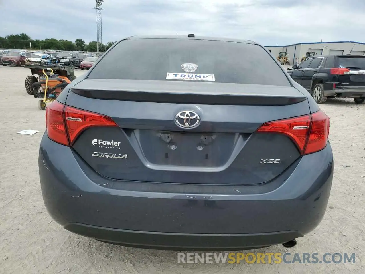 6 Photograph of a damaged car 5YFBURHE0KP860605 TOYOTA COROLLA 2019