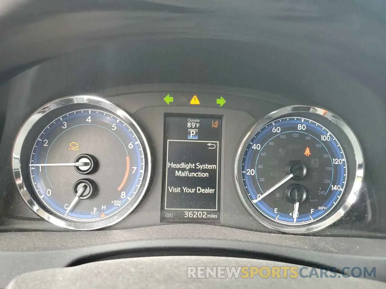 9 Photograph of a damaged car 5YFBURHE0KP860605 TOYOTA COROLLA 2019