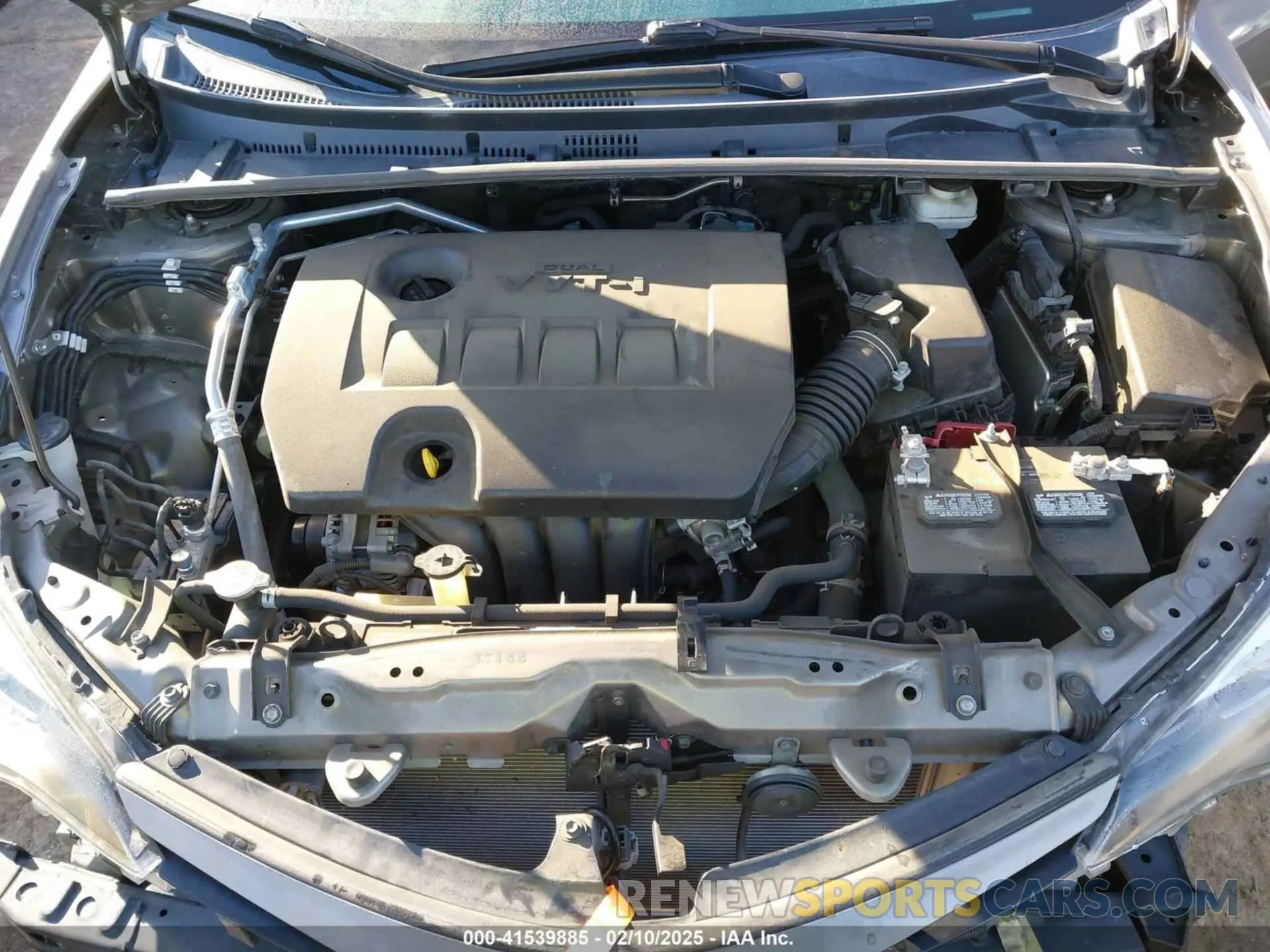 10 Photograph of a damaged car 5YFBURHE0KP862533 TOYOTA COROLLA 2019