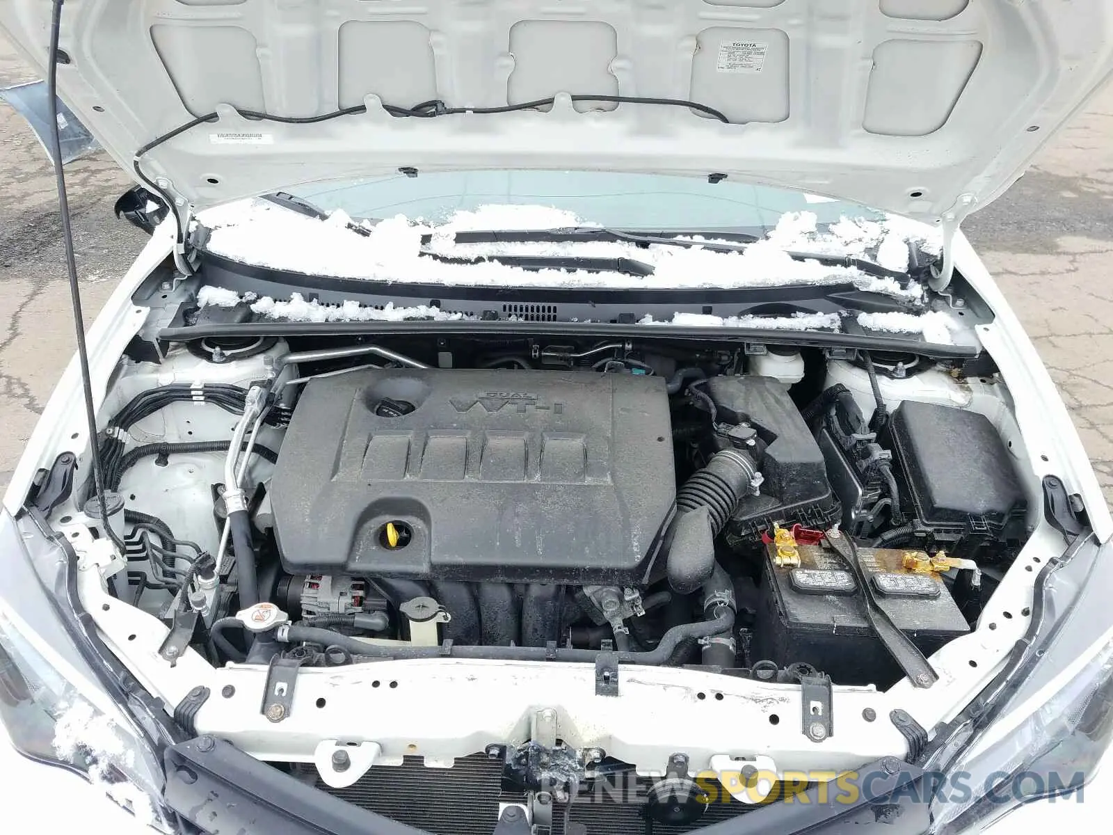 7 Photograph of a damaged car 5YFBURHE0KP864105 TOYOTA COROLLA 2019