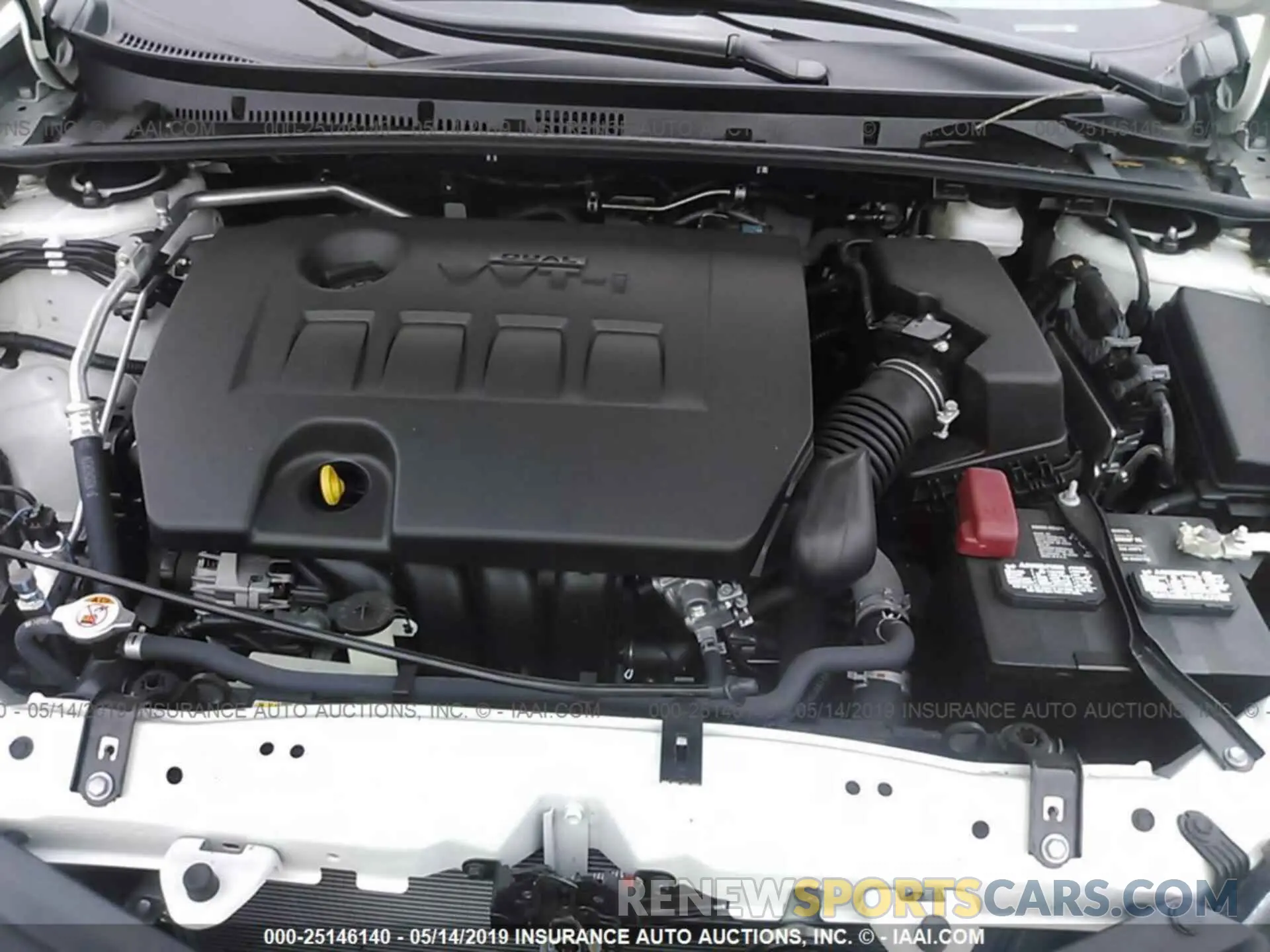 10 Photograph of a damaged car 5YFBURHE0KP866310 TOYOTA COROLLA 2019