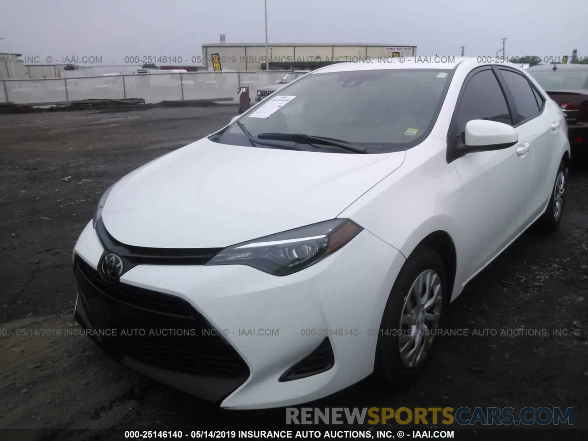 2 Photograph of a damaged car 5YFBURHE0KP866310 TOYOTA COROLLA 2019