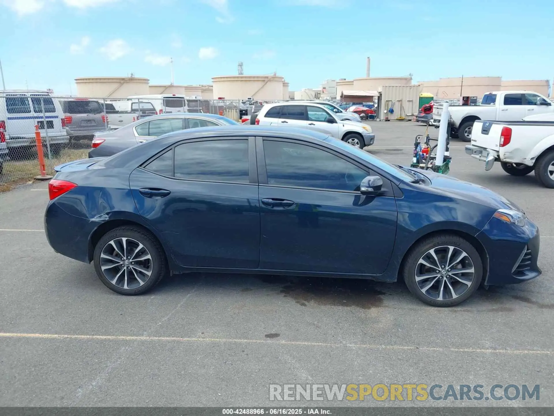 13 Photograph of a damaged car 5YFBURHE0KP869532 TOYOTA COROLLA 2019