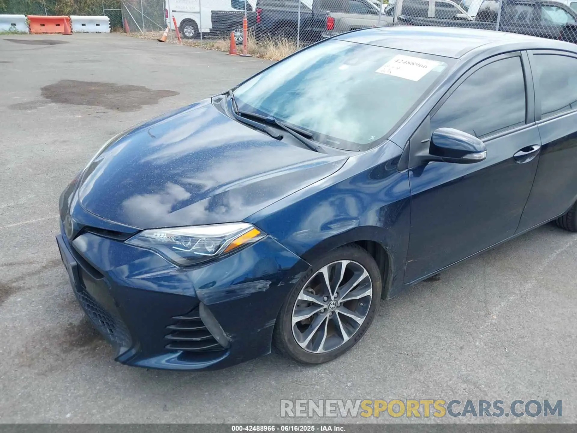 6 Photograph of a damaged car 5YFBURHE0KP869532 TOYOTA COROLLA 2019