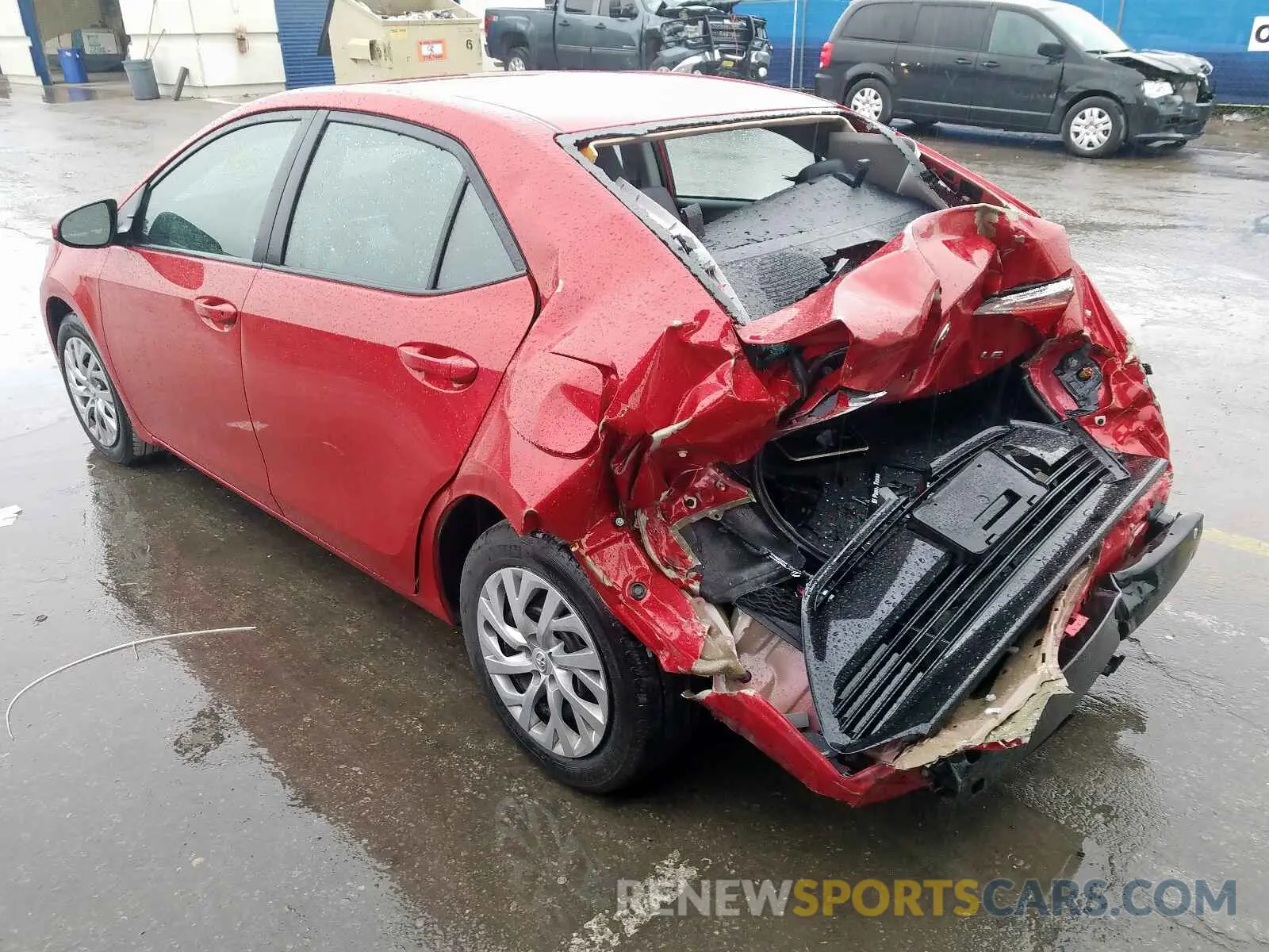 3 Photograph of a damaged car 5YFBURHE0KP879459 TOYOTA COROLLA 2019