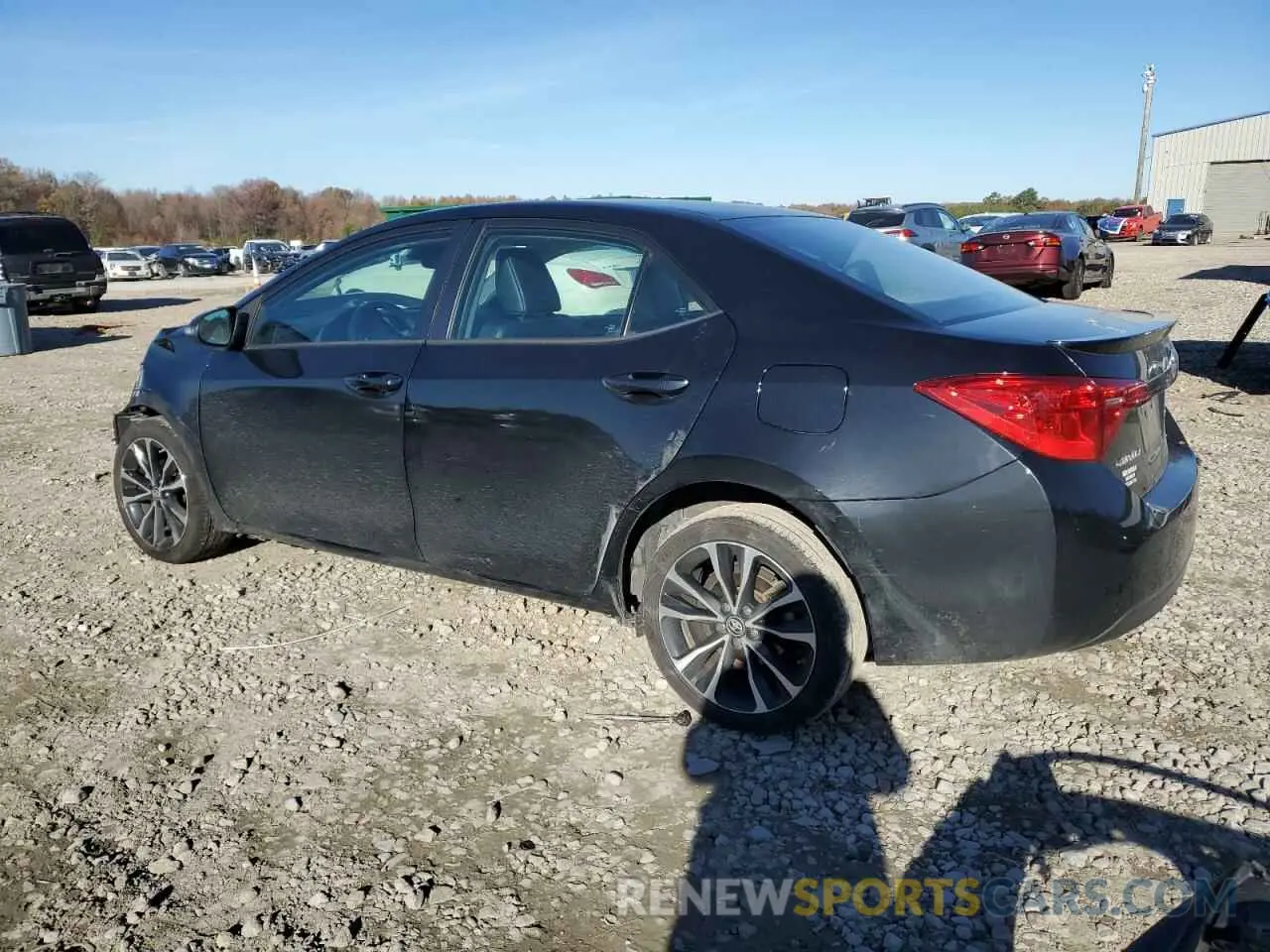 2 Photograph of a damaged car 5YFBURHE0KP879476 TOYOTA COROLLA 2019