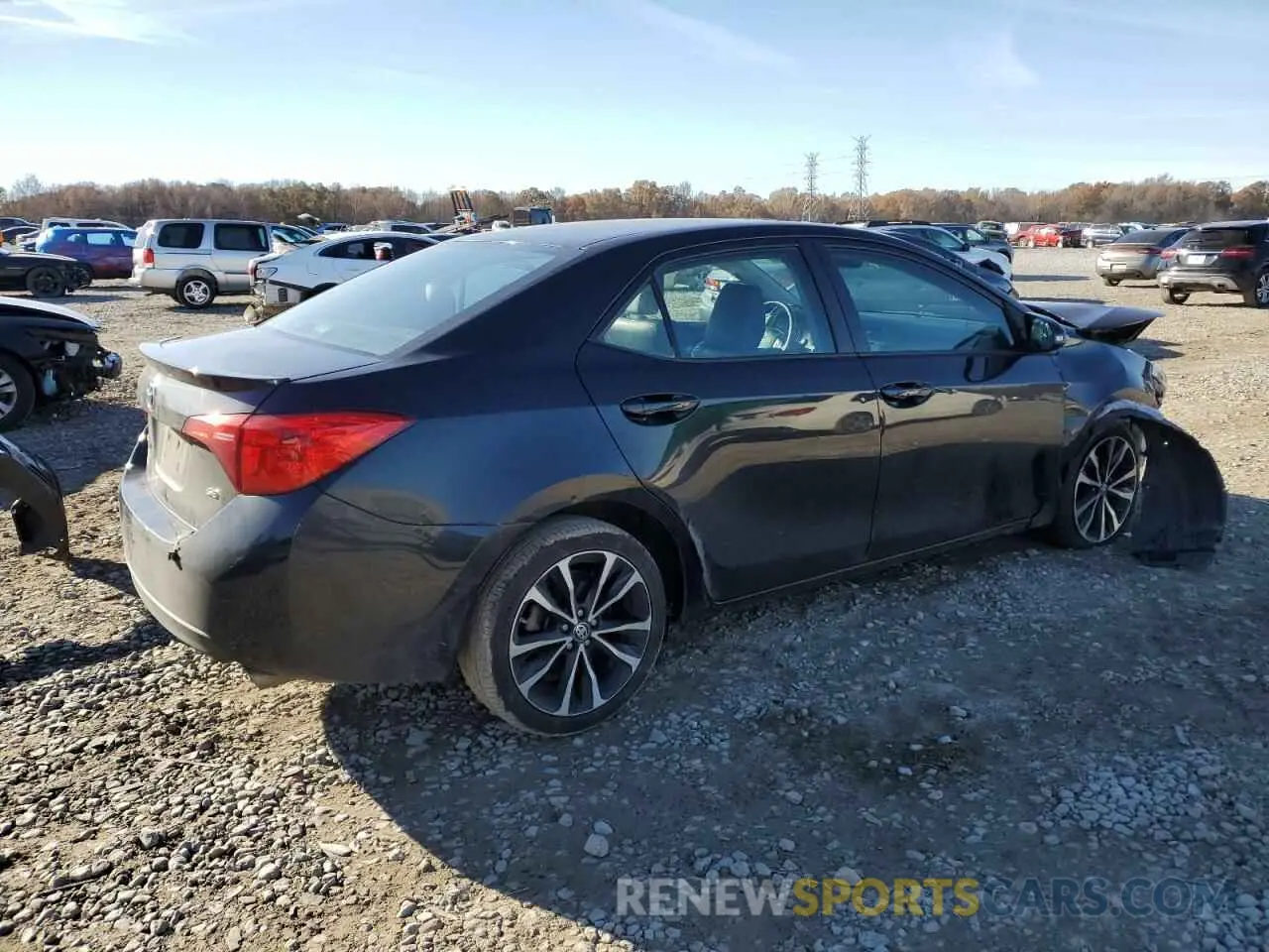 3 Photograph of a damaged car 5YFBURHE0KP879476 TOYOTA COROLLA 2019