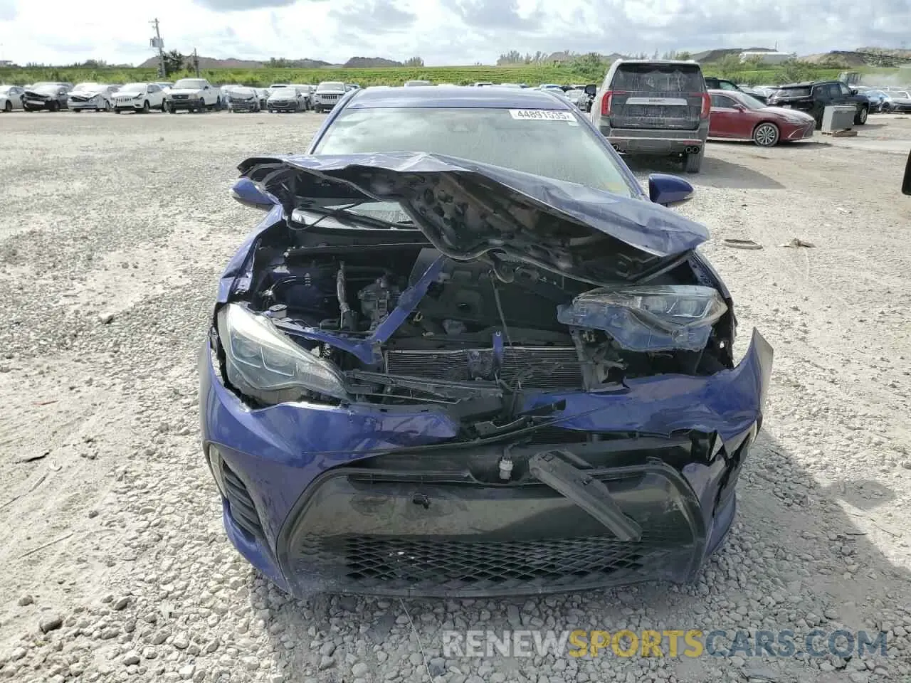 5 Photograph of a damaged car 5YFBURHE0KP880661 TOYOTA COROLLA 2019