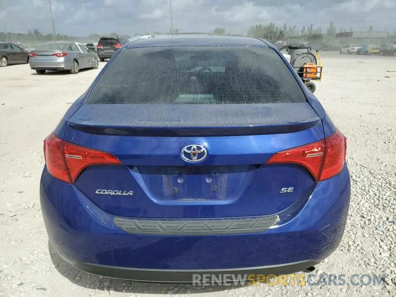 6 Photograph of a damaged car 5YFBURHE0KP880661 TOYOTA COROLLA 2019
