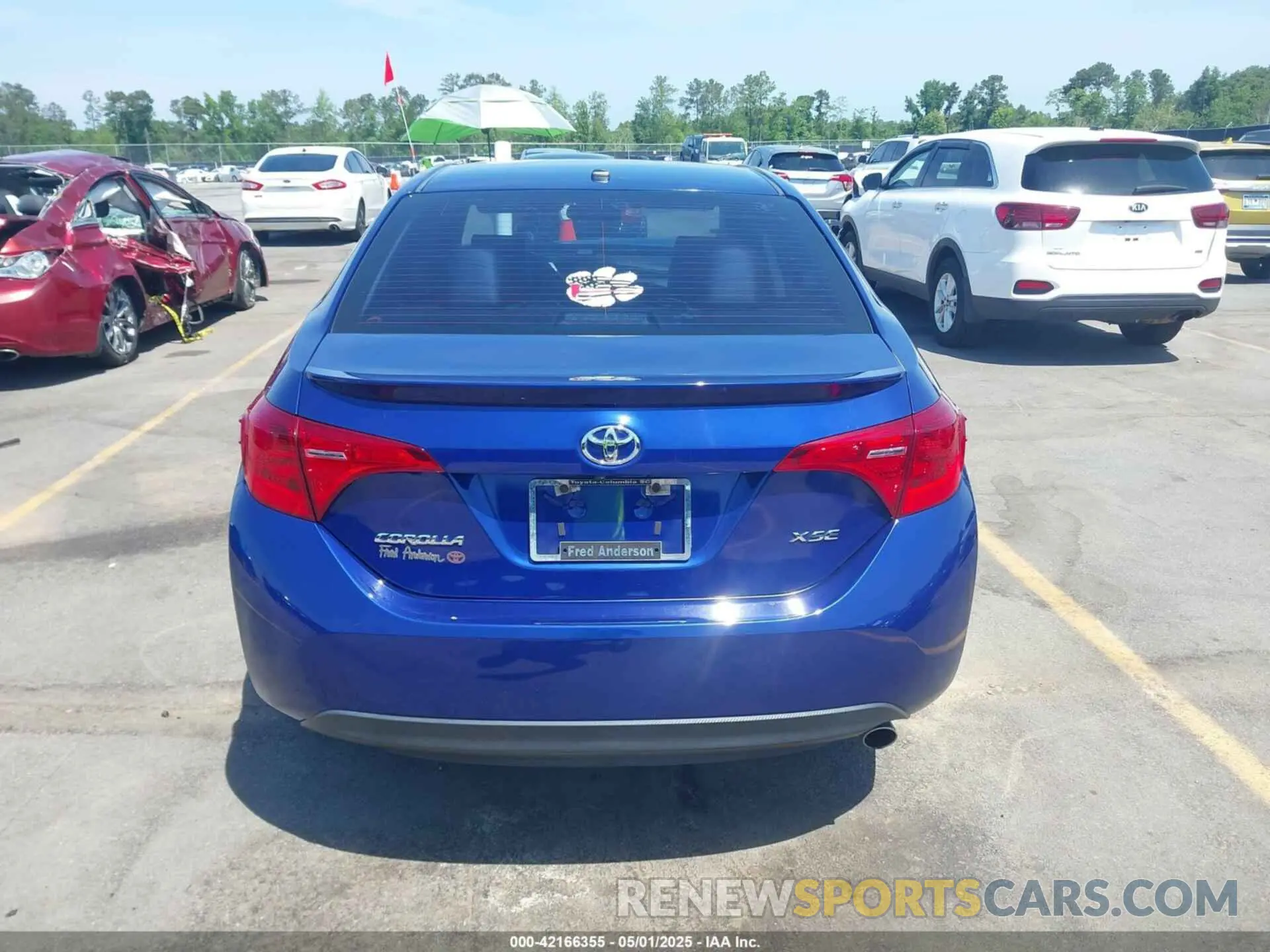 16 Фотография поврежденного автомобиля 5YFBURHE0KP882071 TOYOTA COROLLA 2019