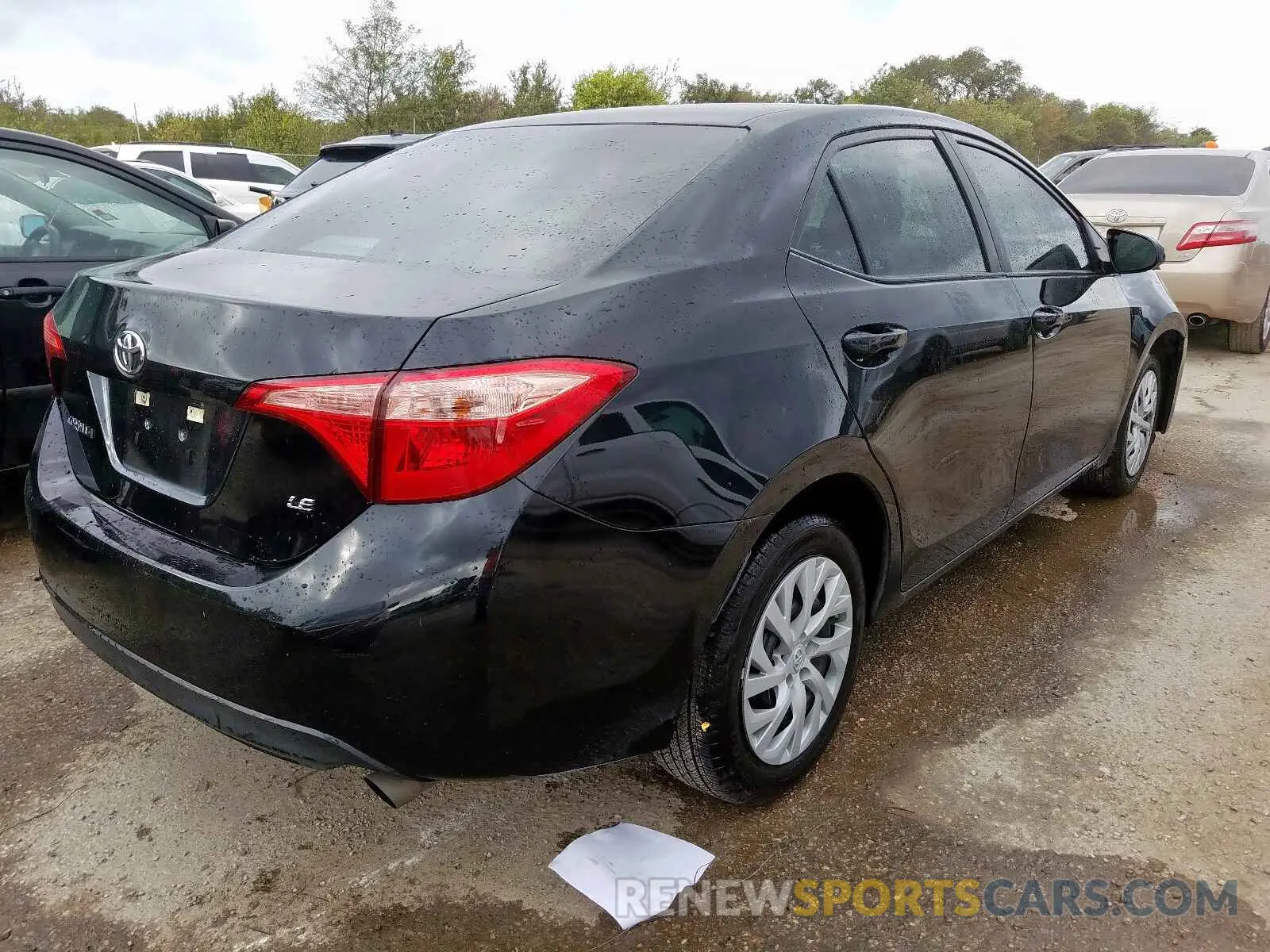 4 Photograph of a damaged car 5YFBURHE0KP883690 TOYOTA COROLLA 2019
