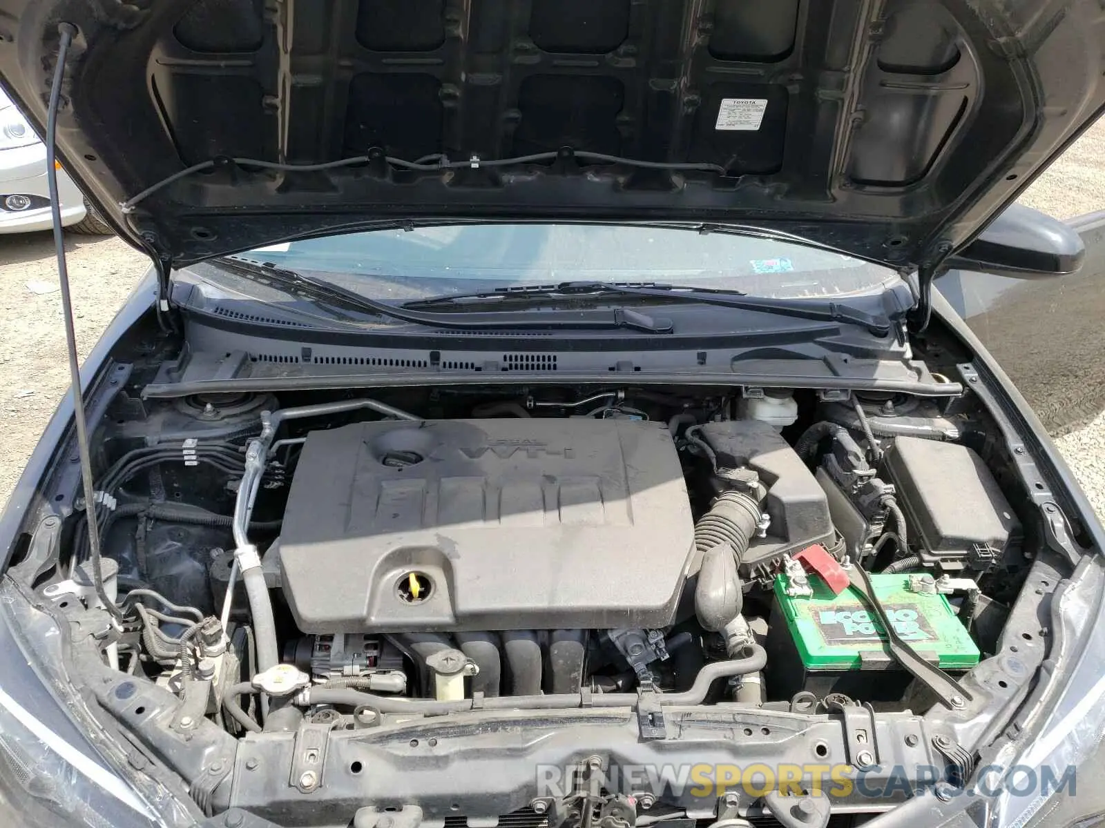7 Photograph of a damaged car 5YFBURHE0KP886797 TOYOTA COROLLA 2019