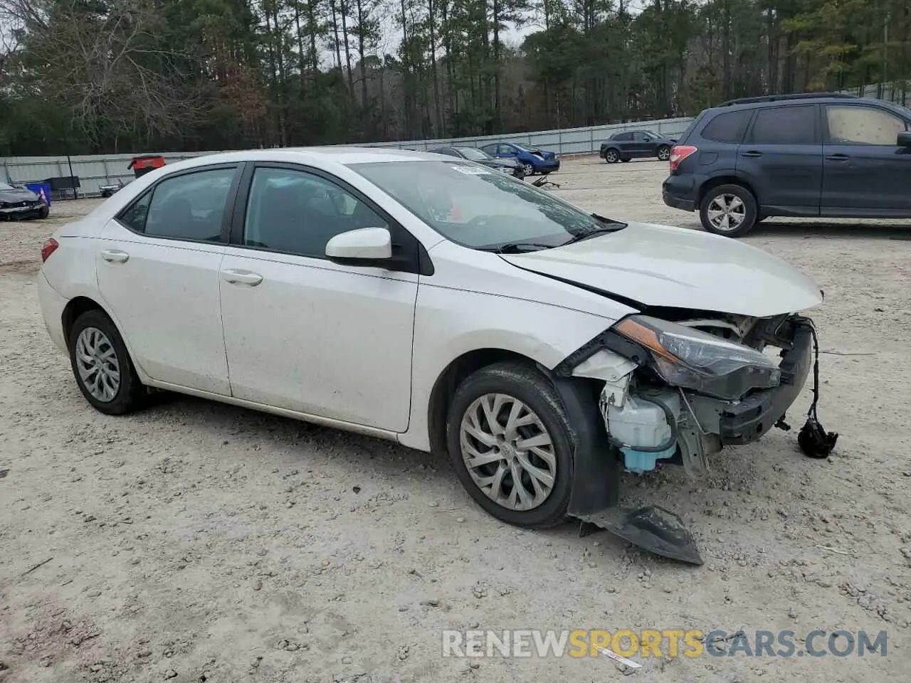 4 Photograph of a damaged car 5YFBURHE0KP892289 TOYOTA COROLLA 2019