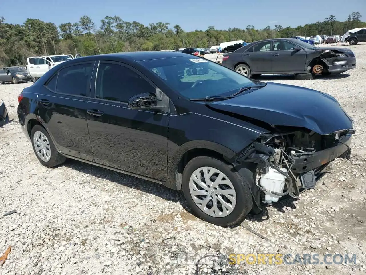 4 Photograph of a damaged car 5YFBURHE0KP894267 TOYOTA COROLLA 2019