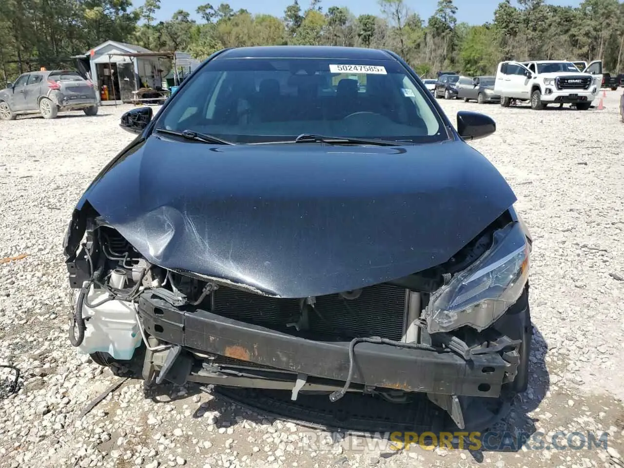 5 Photograph of a damaged car 5YFBURHE0KP894267 TOYOTA COROLLA 2019
