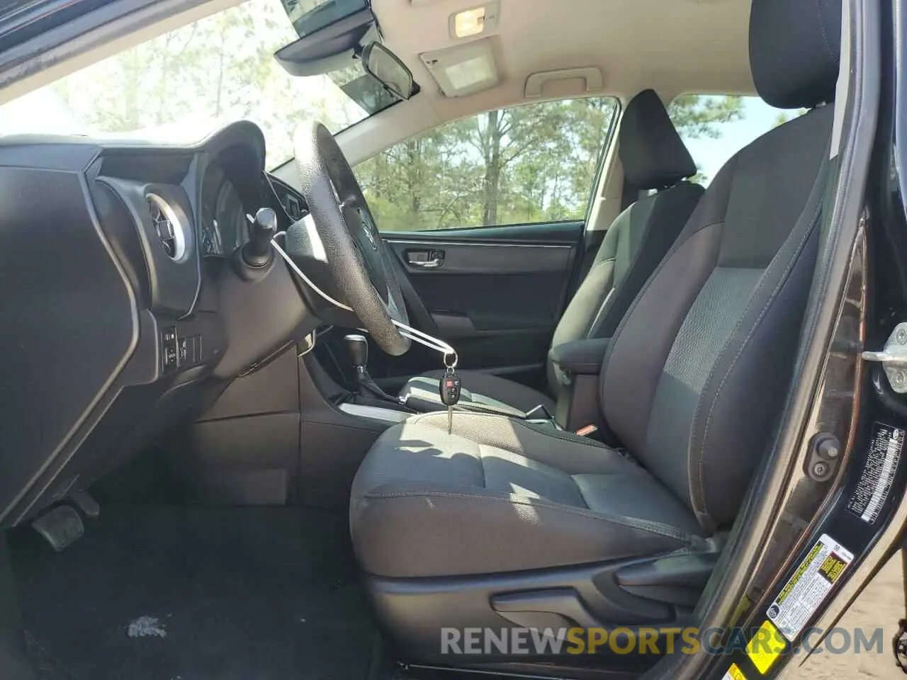 7 Photograph of a damaged car 5YFBURHE0KP894267 TOYOTA COROLLA 2019