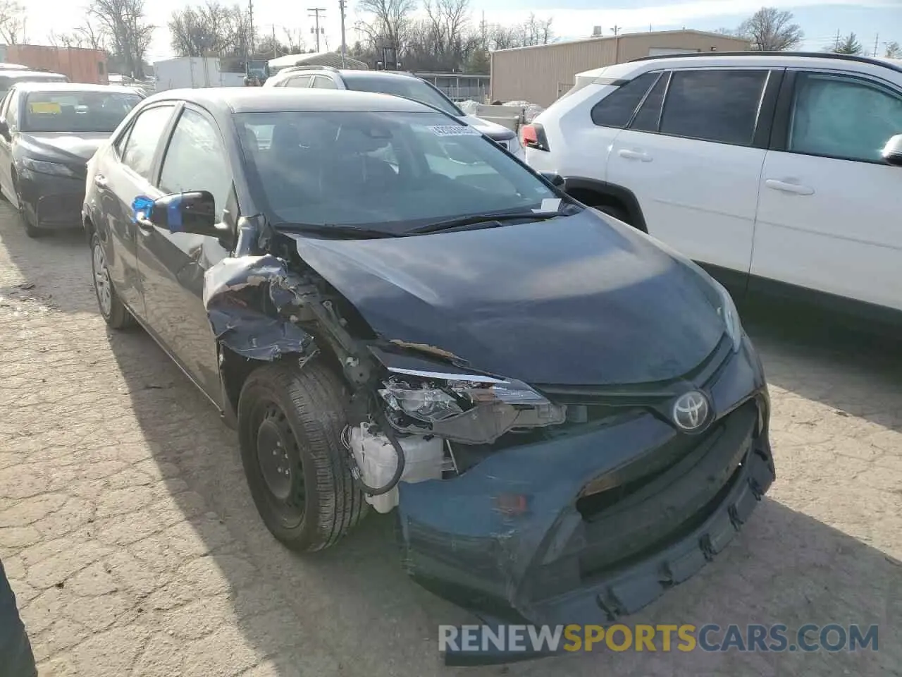4 Photograph of a damaged car 5YFBURHE0KP898240 TOYOTA COROLLA 2019